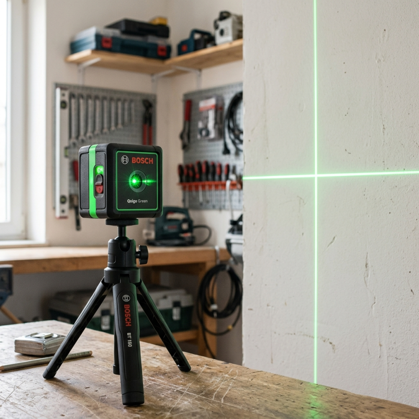 Линеен лазерен нивелир Bosch Quigo Green